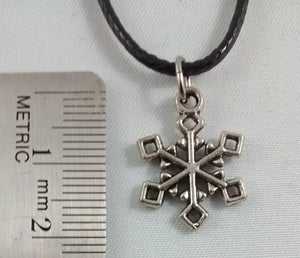 Snowflake Charm Necklace