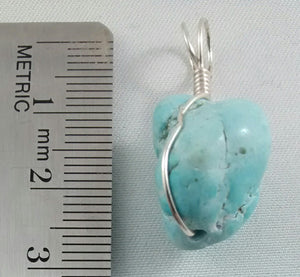 Reconstituted Turquoise Necklace