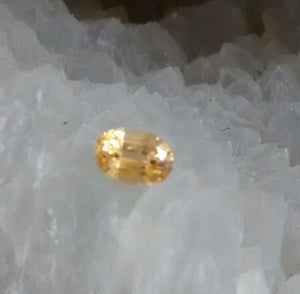 Yellow Faceted Sapphire