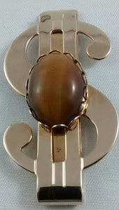 Tiger Eye Money Clip