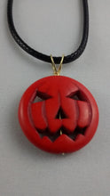 Load image into Gallery viewer, Halloween Pumpkin Wire-wrapped Bead Necklace
