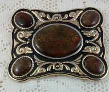 Load image into Gallery viewer, Rectangular shaped Ammolite Belt Buckle
