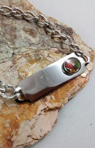 Ammolite Flake Bracelet