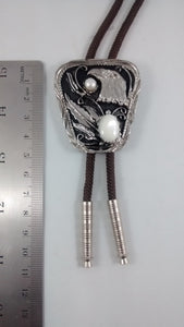 Cultured Pearl Bolo Tie