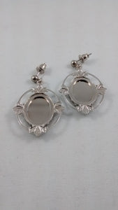 Ostrich Egg Shell Earrings