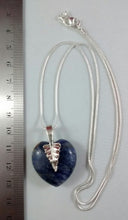 Load image into Gallery viewer, Sodalite Heart-Shaped Necklace
