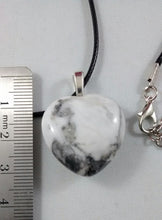 Load image into Gallery viewer, Howlite Heart-Shaped Necklace
