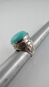 Imitation Turquoise Ring