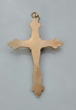 Load image into Gallery viewer, Tiger Eye Cross Pendant
