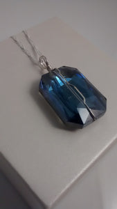 Glass bead pendant